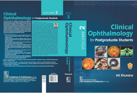 Clinical Ophthalmology for Postgraduate Students - 1-3 Volumes Set , 2024 - Retail Maharaj