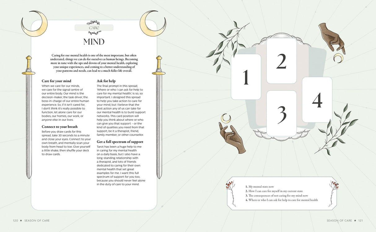 Tarot Spreads Yearbook: 52 Tarot Spreads for Getting to Know Yourself (Verbena Yearbooks) - Retail Maharaj