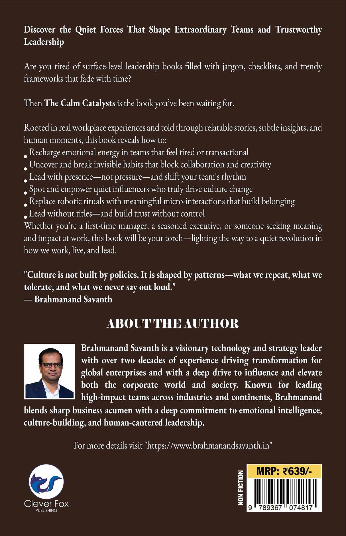 The Calm Catalysts: How Silent Leaders Drive Bold Wins - Retail Maharaj