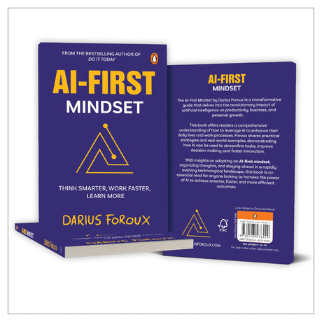 AI-First Mindset: Think Smarter, Work Faster, Learn More | Learn How to Succeed in the Artificial Intelligence Era | AI Tools and Strategies: The New ... Thriving in the Artificial Intelligence Era - Retail Maharaj