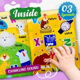 Hello Friend Books Fun With Alphabets - Cloth Book for Early Learning and Interactive Education - Retail Maharaj