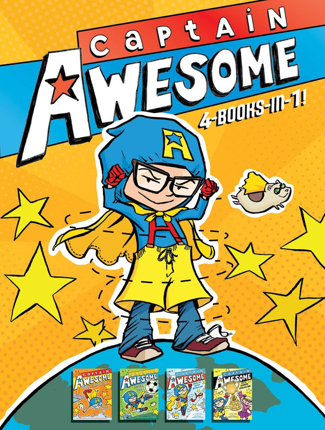 Captain Awesome 4-Books-In-1 - Retail Maharaj