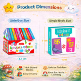 My First Tiny Little Box of Alphabets and Vimala (क से ज्ञ तक) (अ – अः) Set of 10 Board Books | Early Learning Educational for Kids | | Perfect for Home-schooling, Kindergarten and Nursery Students - Retail Maharaj