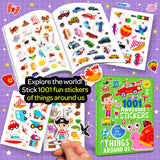 1001 Awsome Stickers - Things Around Me - Retail Maharaj