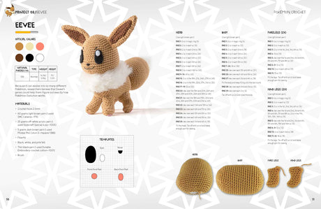 Pokemon Crochet: Bring your favorite Pokemon to life with 20 cute crochet patterns - Retail Maharaj