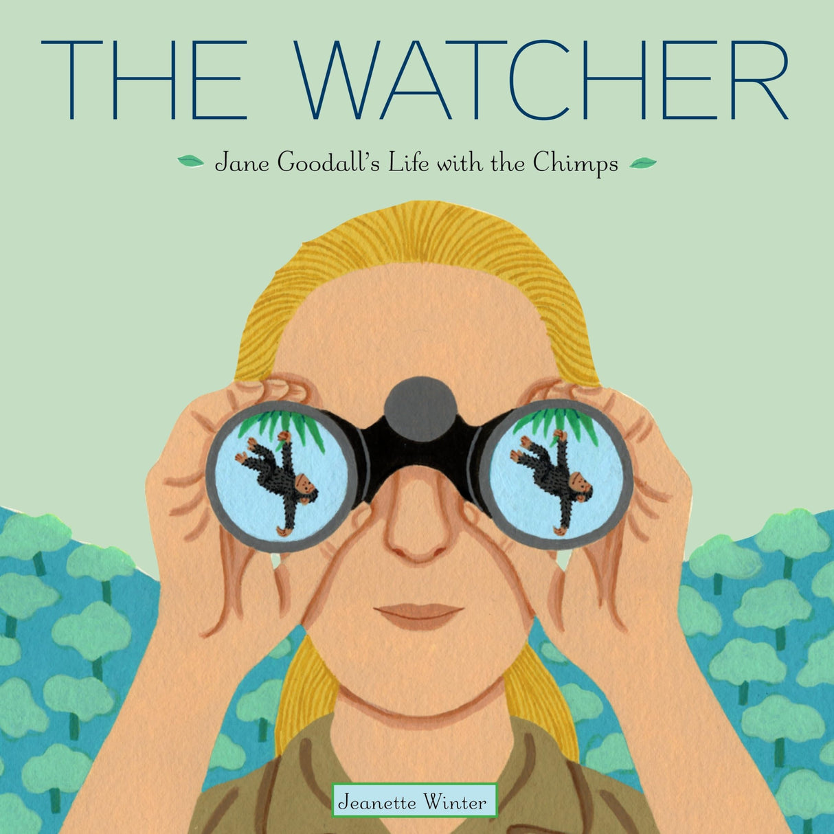 WATCHER JANE GOODALLS LIFE W/THE CHIMPS - Retail Maharaj