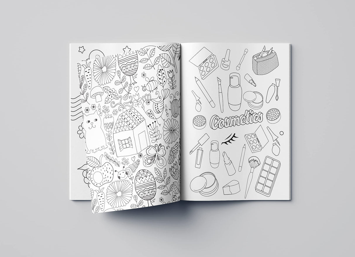 Doodle Coloring For Kids - Pink Edition - Retail Maharaj