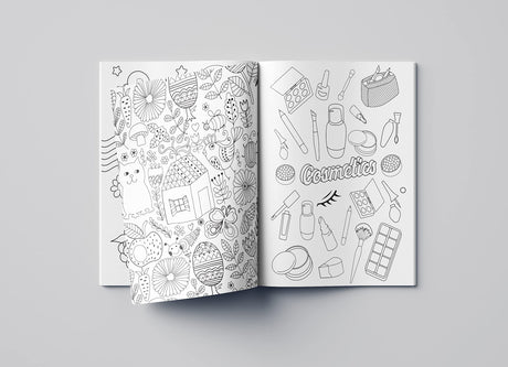 Doodle Coloring For Kids - Pink Edition - Retail Maharaj