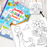 Jumbo Colouring Book 1 - Retail Maharaj