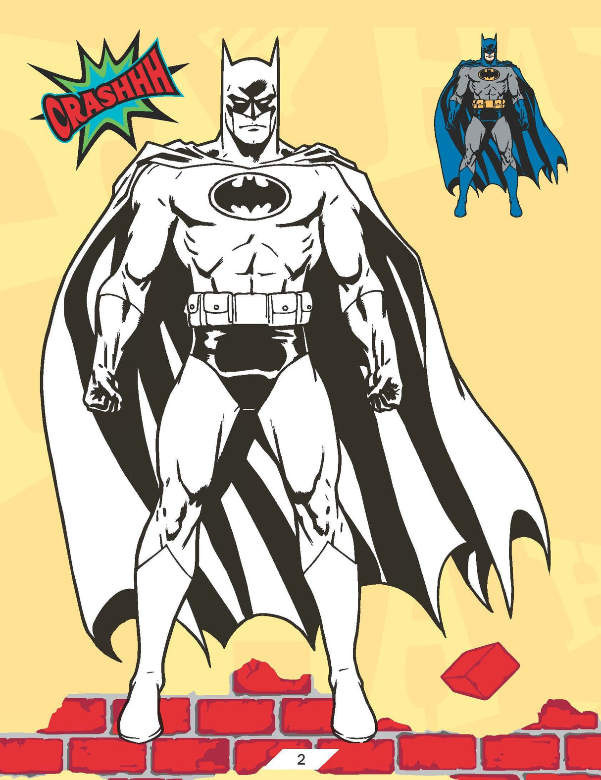 Batman Copy Colouring Book for Kids – Fun Superhero Colouring Pages to Develop Creativity, Fine Motor Skills, Confidence & Hand-Eye Coordination for Young Fans - Retail Maharaj
