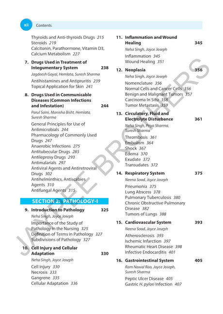 Textbook of Pharmacology & Pathology for Nurses-I - Retail Maharaj