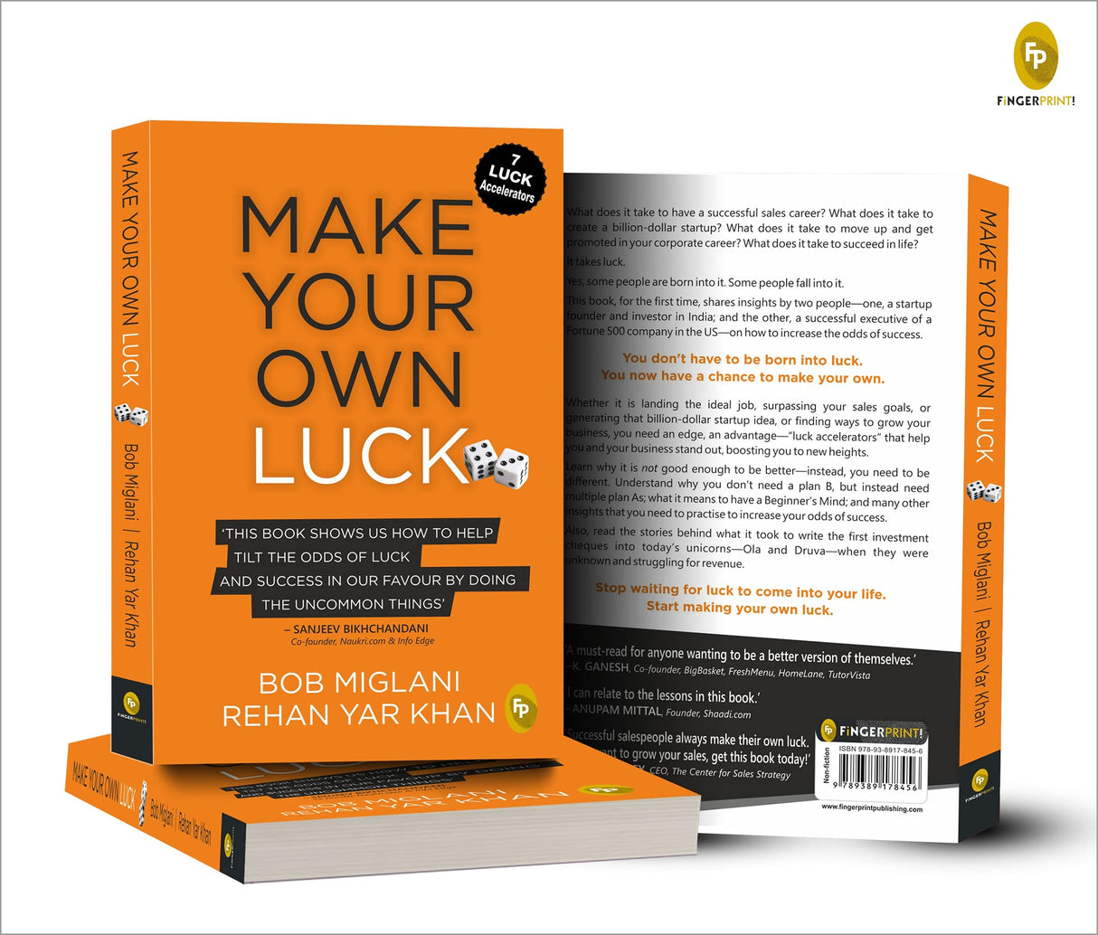 Make Your Own Luck: How to Increase Your Odds of Success in Sales, Startups, Corporate Career and Life - Retail Maharaj