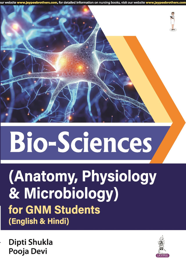 BIO-SCIENCES (ANATOMY, PHYSIOLOGY & MICROBIOLOGY) FOR GNM STUDENTS (ENGLISH & HINDI) - Retail Maharaj