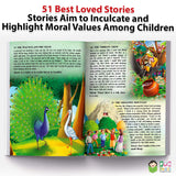 FUN READS 51 Best Loved Stories | Pack of 10 Books | Paperback Edition | Pastime Favorite | Bedtime Stories | Mythological, Fairy Tales & Moral Knowledge Books for Children - Retail Maharaj