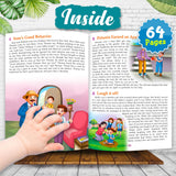 121 Character Building Stories - Illustrated Story Books for Kids and Childrens - Bedtime Moral Short Stories with Colourful Pictures in English | ... - Ages 3+ Years (121 Short Stories Book) - Retail Maharaj