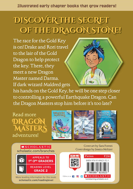 Dragon Masters #12: Treasure of the Gold Dragon (A Branches Book) - Retail Maharaj
