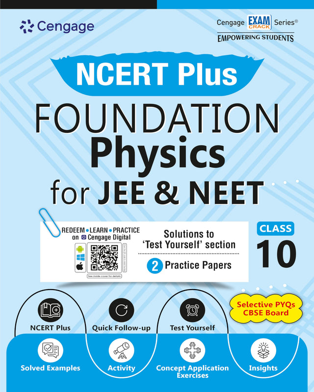 Cengage NCERT Plus Foundation Physics for JEE & NEET: Class 10 - Retail Maharaj