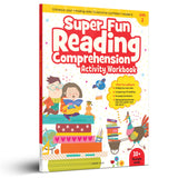 Super Fun Reading Comprehension Workbook: Level 2 | Activity Book for Kids | Ages 7–9 | Strengthen Reading & Thinking Skills with Engaging Passages - Retail Maharaj