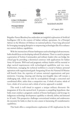 Artificial Intelligence Military Tactics, Bridges and Aspirations - Retail Maharaj