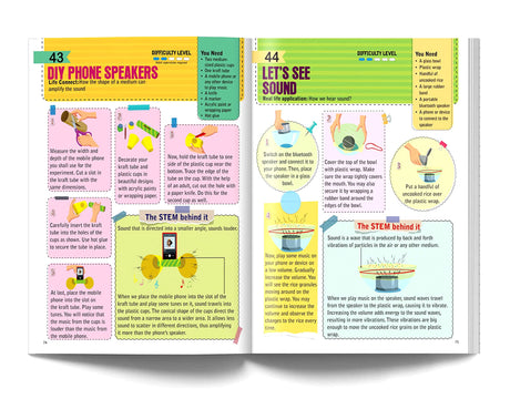 101 Science Experiments and Projects for Children | Hands-On Activities to Learn STEM Concepts | Ages 6–12 | Fun with Physics, Chemistry & Nature - Retail Maharaj