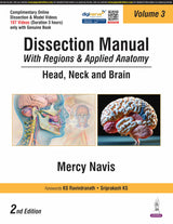 Dissection Manual With Regions & Applied Anatomy Head, Neck And Brain (Vol.3) - Retail Maharaj
