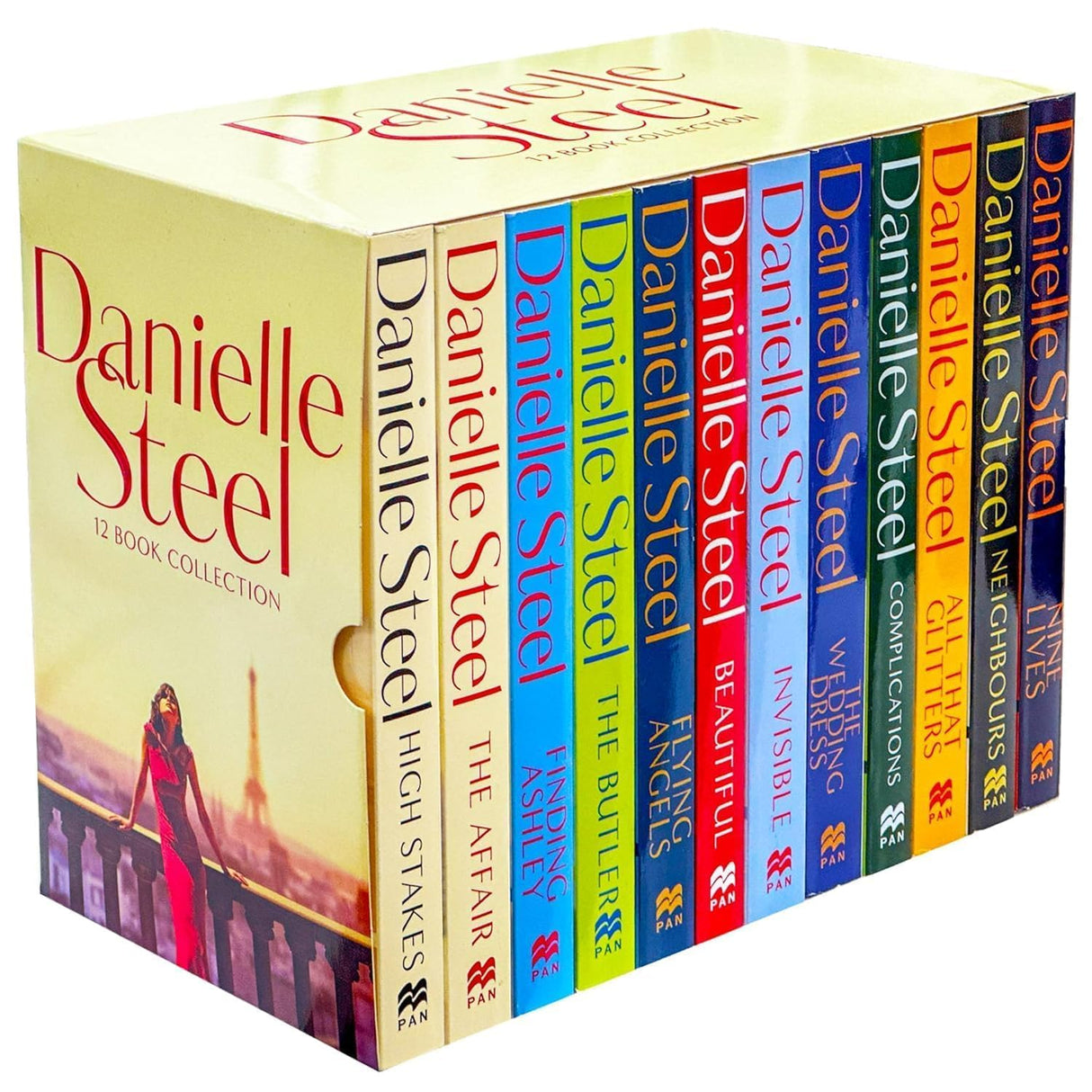 Danielle Steel Collection 12 Books Set (Family Ties, Property of a Noblewoman, The Apartment, Precious Gifts,Matters of the Heart,Winners, Blue,Southern Lights,His Bright Light,Country and More) - Retail Maharaj