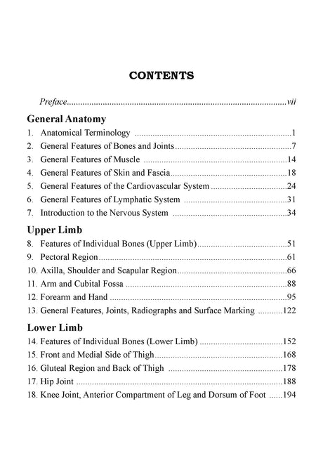 Human Anatomy Volume - I Competency Based - Retail Maharaj