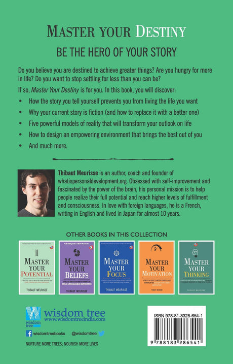 Master Your Destiny: A Practical Guide to Rewrite Your Story and Become the Person You Want to Be (Mastery Series Book 4) - Retail Maharaj