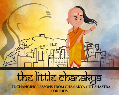 Spiritual Growth and Wellbeing Set For Kids; Set of 4 Books Hanuman Chalisa For Children and Beginners; Vedic Mantras For Kids; The Little Chanakya and Sri Bhagavadgita Slokas For Kids - Retail Maharaj