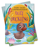 Fairy Tales Comprehension: The Ugly Duckling Classic Tale with Fun Reading Practice | Ages 5–8 | Develop Emotional Understanding & Literacy Skills - Retail Maharaj