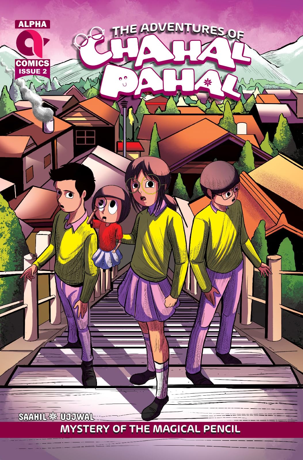 Alpha Comics | Combo 3 Of Chahal Pahal Series Issue 1-5 | Age 5-15 | English | Graphic Novel | New Release | Paperback - Retail Maharaj