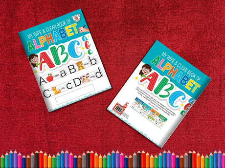 My Wipe & Clean Book of Alphabet - Retail Maharaj
