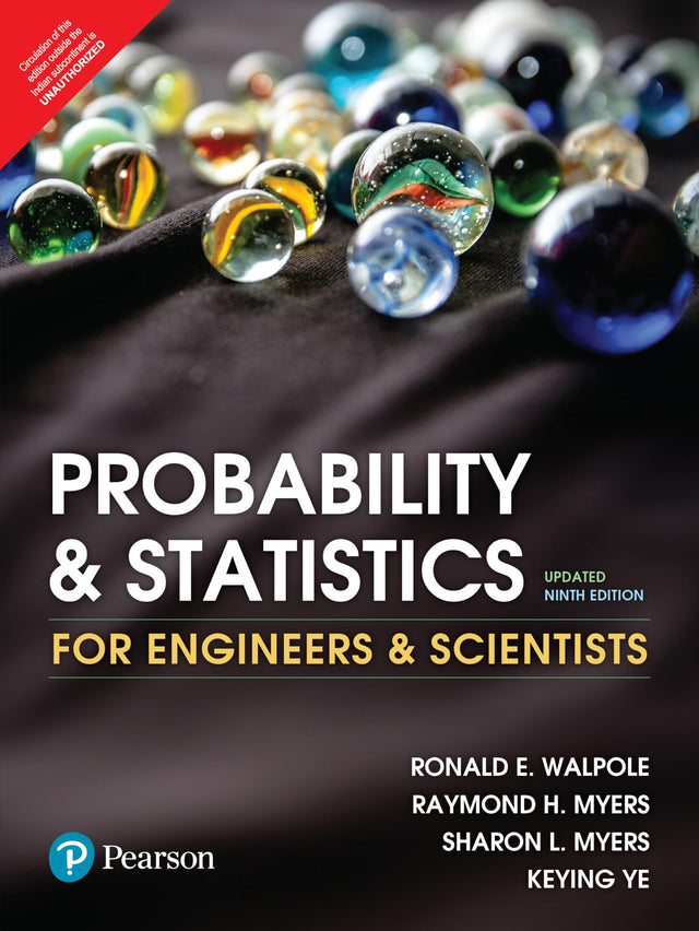 Probability and Statistics for Engineers and Scientists | Includes Case studies with Statistical Software coverage such as SAS & MINITAB, Updated 9th Edition - Retail Maharaj