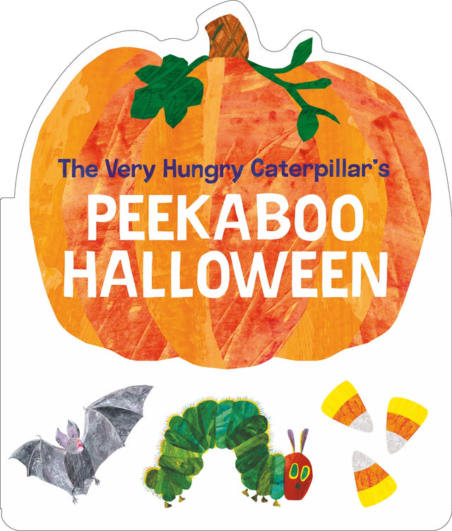 The Very Hungry Caterpillar's Peekaboo Halloween: A pumpkin-shaped board book - Retail Maharaj