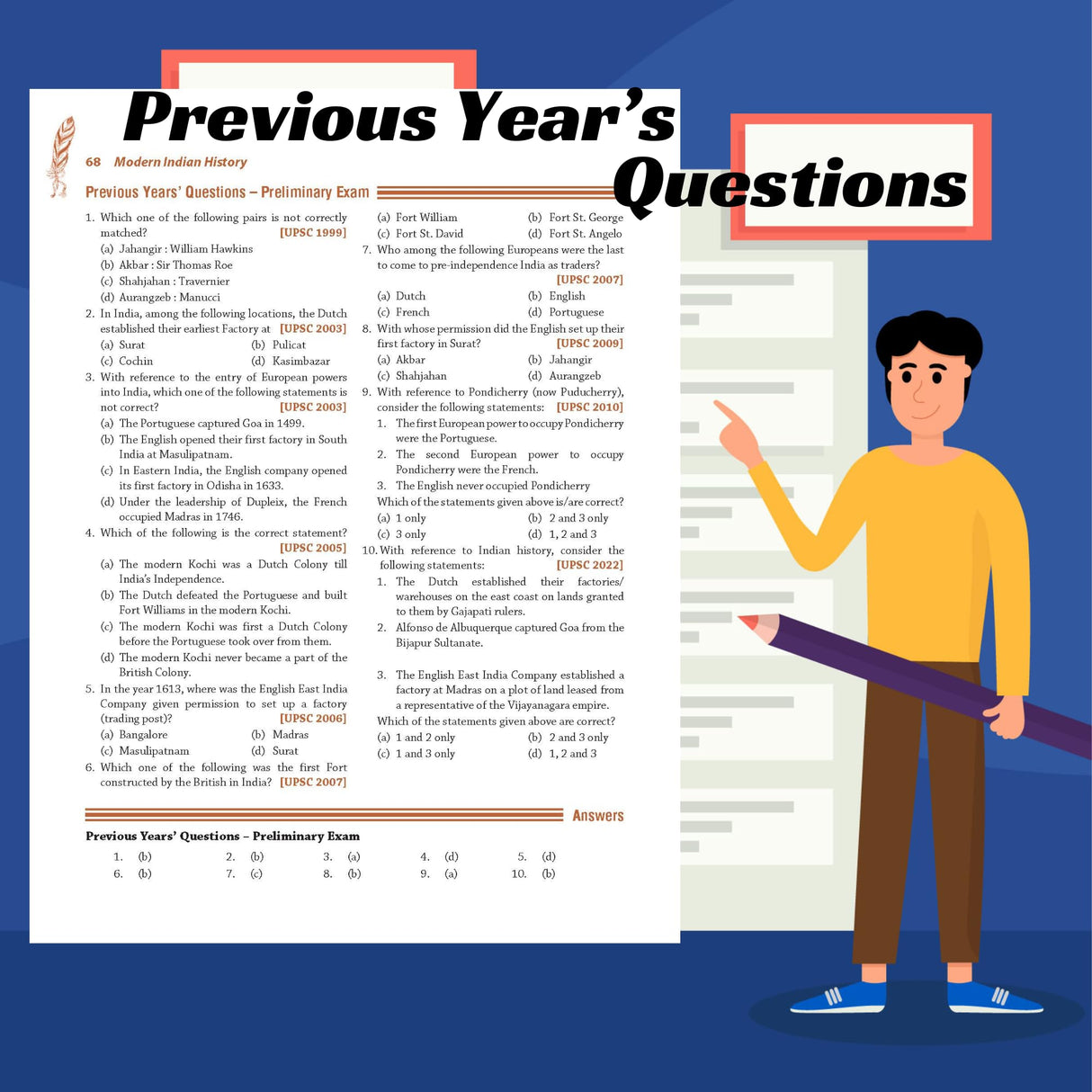 Modern Indian History, 3e for UPSC 2026 by Snehil Tripathi & Sonali Bansal | Chapterwise Solved Previous Years' Questions (PYQs) upto 2023 | Quick revision capsules | Practice papers for Pre & Mains - Retail Maharaj