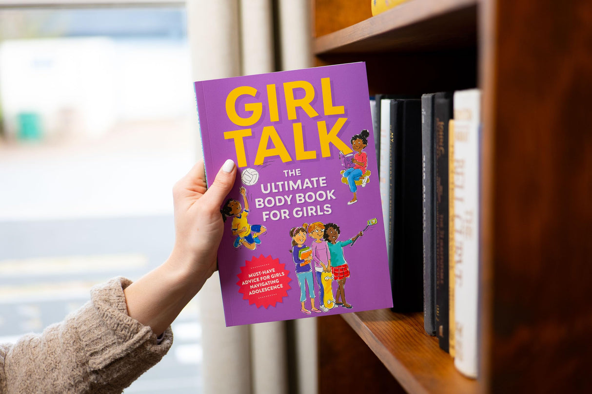 Girl Talk: The Ultimate Body & Puberty Book for Girls! - Retail Maharaj