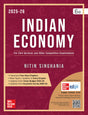 Indian Economy, 6e by Nitin Singhania (IAS) for UPSC 2026 | Chapter-wise Previous Years' Questions (2010-24) | Multicolor pluck-out chart | Updated Economic Survey 2024-25 & Union Budget 2025-26 - Retail Maharaj