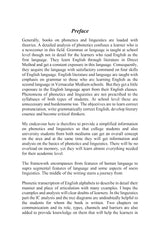 A Textbook of English Phonetics & Linguistics with Understanding Communication (English Version)