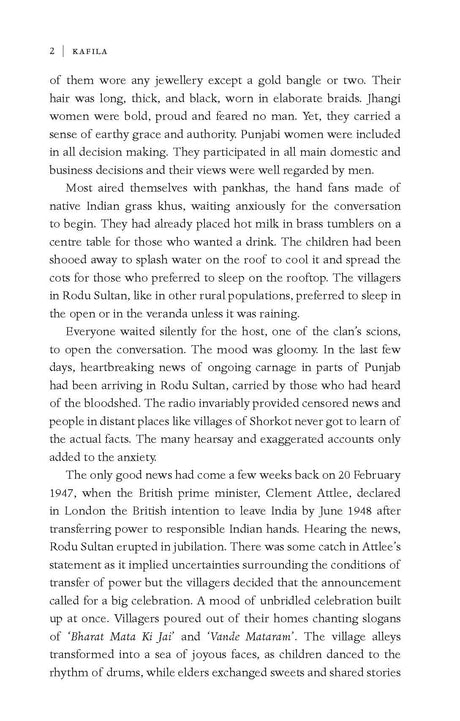 Kafila: A Jhangi Family's Partition Memoir - Retail Maharaj