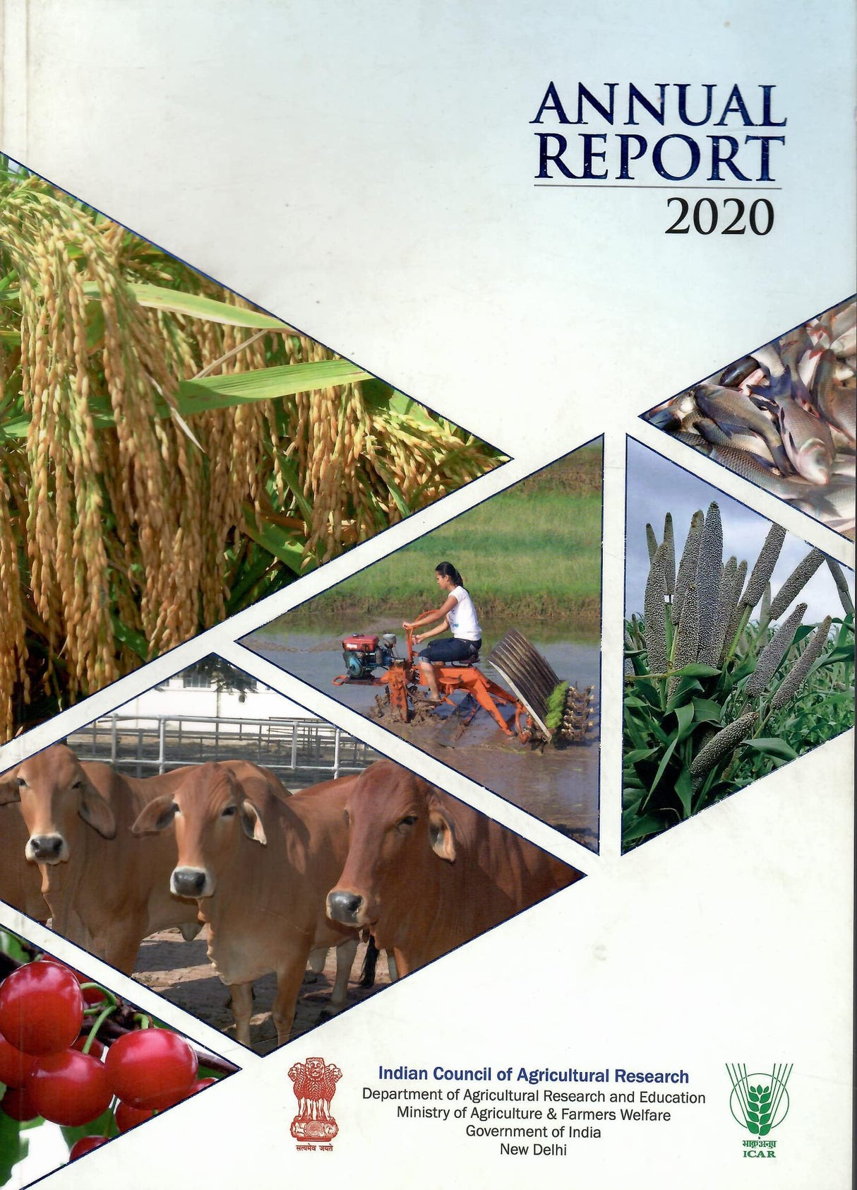 ANNUAL REPORT 2020 - INDIAN COUNCIL OF AGRICULTURAL RESEARCH [Paperback] MINISTRY OF AGRICULTURE & FARMERS WELFARE