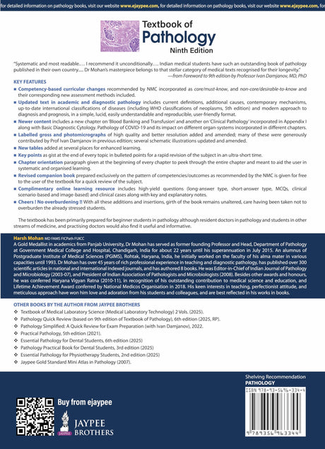 TEXTBOOK OF PATHOLOGY (FREE PATHOLOGY QUICK REVIEW) - Retail Maharaj