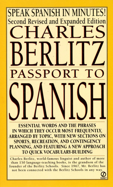 Passport to Spanish: Revised and Expanded Edition - Retail Maharaj