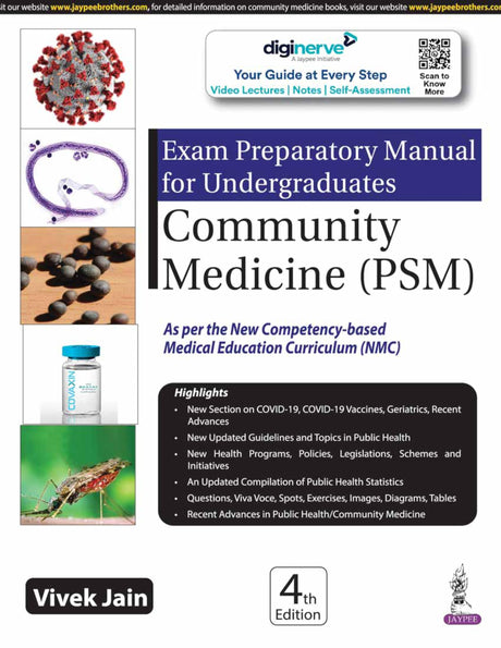 Exam Preparatory Manual for Undergraduates: Community Medicine (PSM) - Retail Maharaj