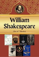 William Shakespeare (Set of 7 Books) - Othello, Romeo and Juliet, Hamlet, Macbeth, The Merchant of Venice, A Midsummer Night's Dream, Julius Caesar - Retail Maharaj