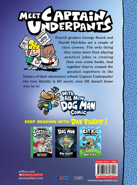 The Adventures of Captain Underpants (Now With a Dog Man Comic!) - Retail Maharaj