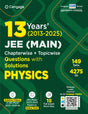 Cengage 13 Years (2013 - 2025) JEE Main Chapterwise + Topicwise Questions with Solutions: Physics - Retail Maharaj
