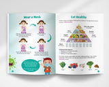 Viral Infections - A Hygiene Guide And Sticker Activity Book For Children - Retail Maharaj