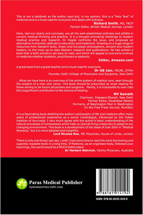 What Doctors Don't Get To Study In Medical School [board_book] B.M. Hegde [Jan 01, 2019]… - Retail Maharaj