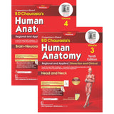 Bd Chaurasias Human Anatomy 10Ed Vol 3 And 4 Regional And Applied Dissection And Clinical Head And Neck Brain Neuroanatomy With Free Workbook And Ebooks (Pb 2025) - Retail Maharaj