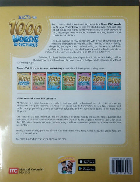 TIMES 1000 WORDS IN PICTURES 2ND EDITION, NA - Retail Maharaj
